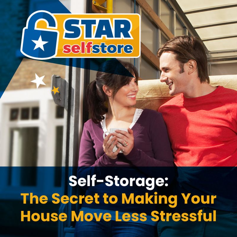 Self Storage is the Secret to Making Your House Move Less Stressful