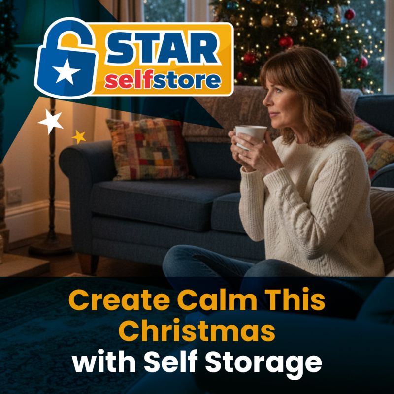 Create Calm This Christmas with Self Storage