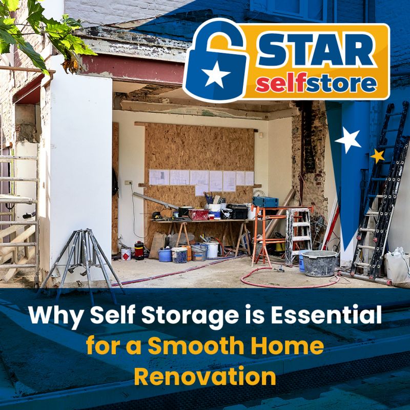 Why Self Storage is Essential for a Smooth Home Renovation