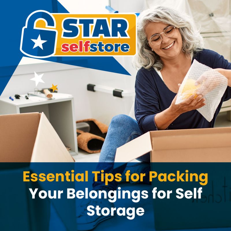 Essential Tips for Packing Your Belongings for Self Storage
