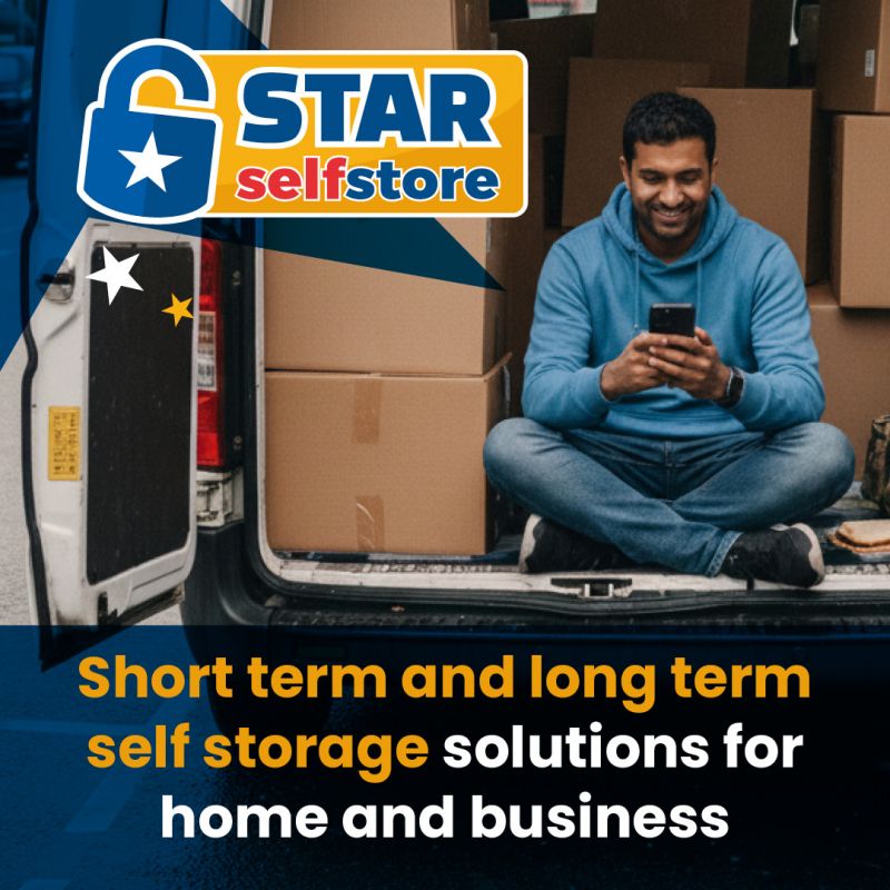 Short term and long term self storage solutions for home and business