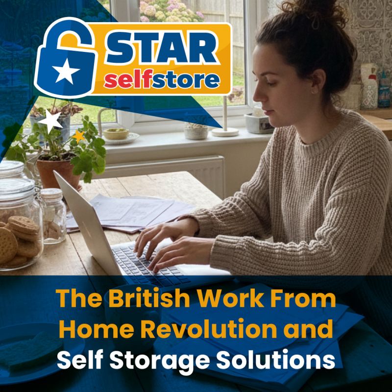 The British Work From Home Revolution and Self Storage Solutions