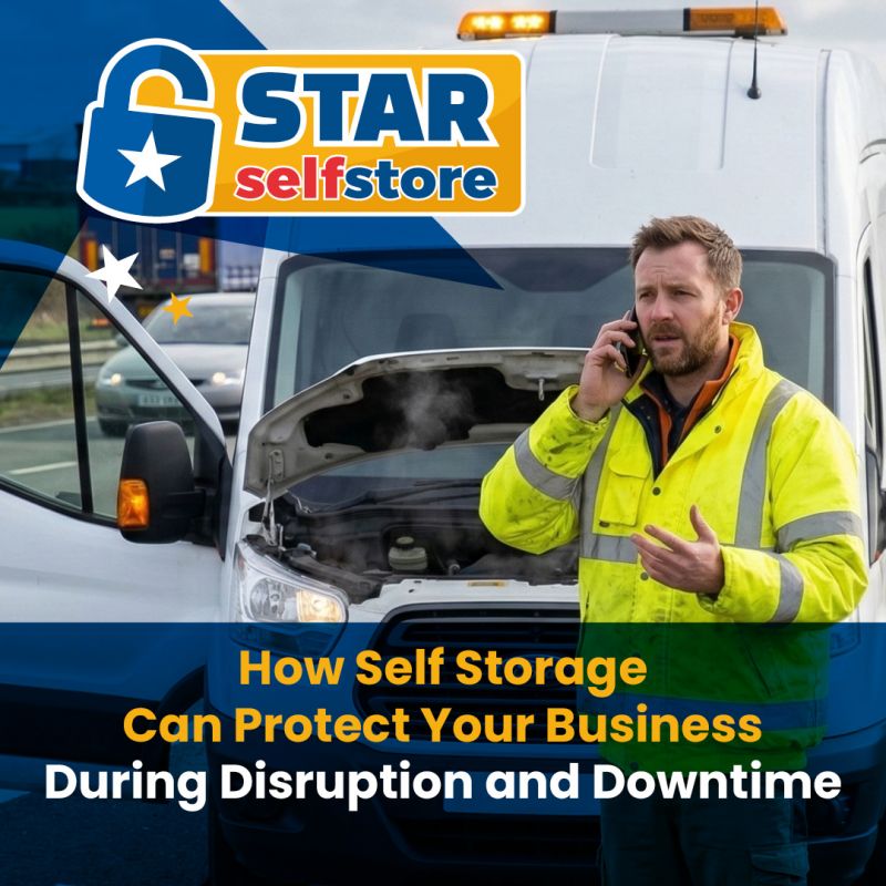 How Self Storage Can Protect Your Business During Disruption and Downtime