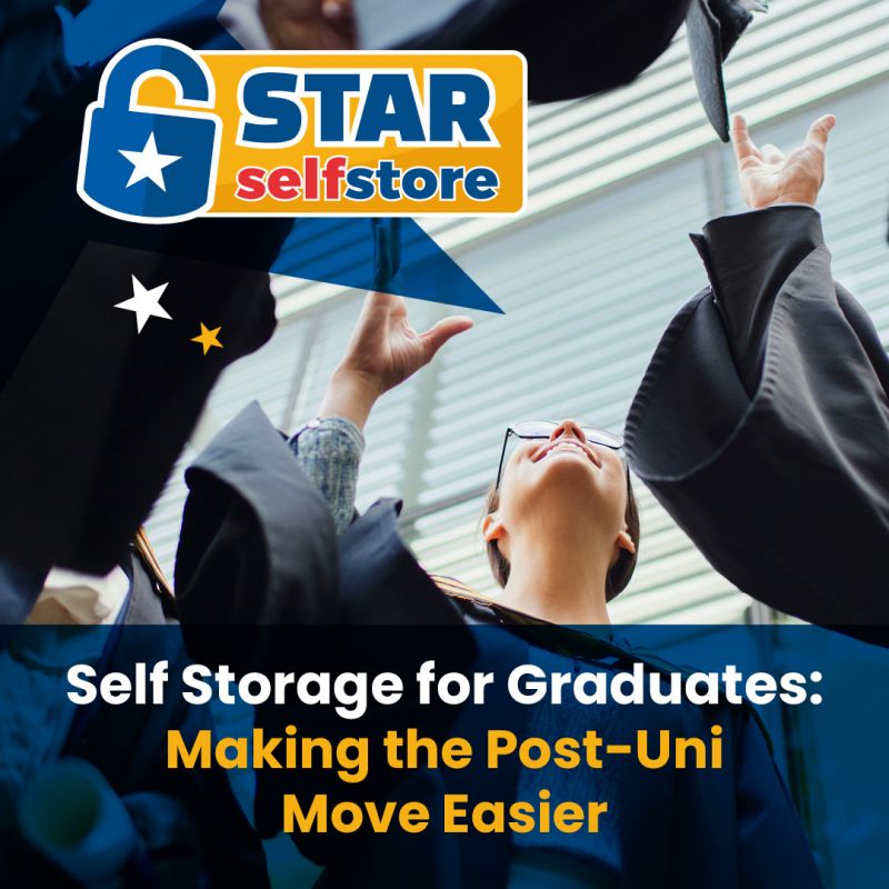 Self Storage for Graduates Makes the Post-Uni Move Easier